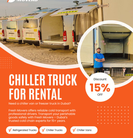 chiller van for rent dubai